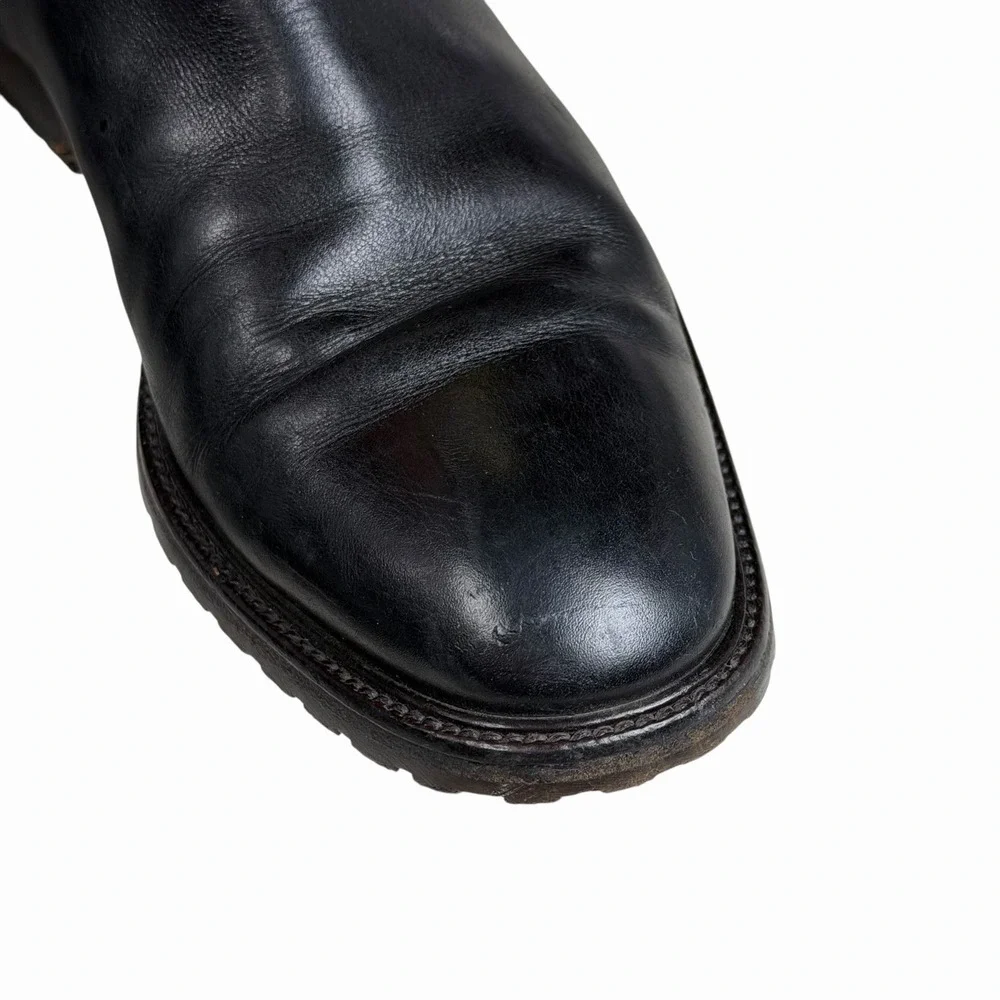 Bally Made in Italy Men's Leather Zip Chelsea‎ Ankle Boots Men's 7.5 M Black